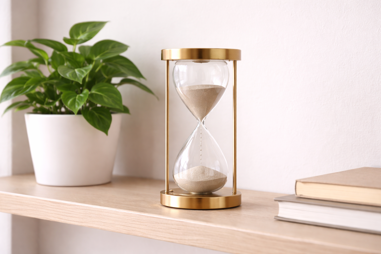 Deferred revenue concept illustrated with people and financial timelines